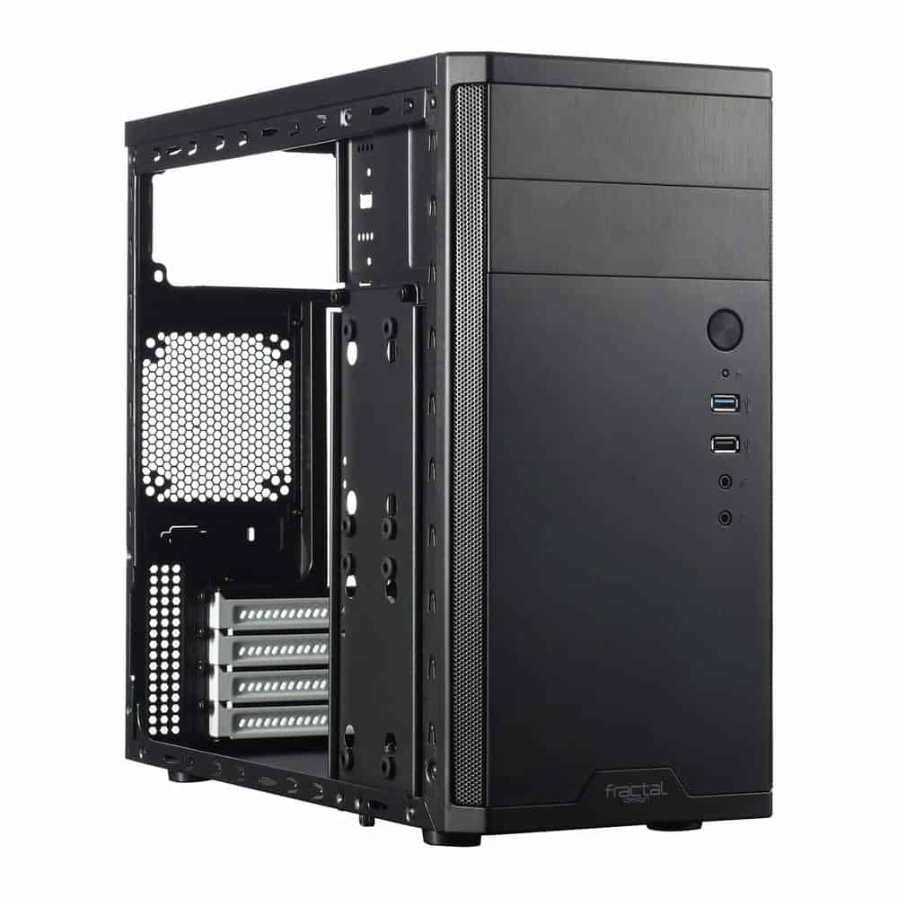 (image for) Fractal Design Core 1100 Black Micro-ATX Mini Tower Case